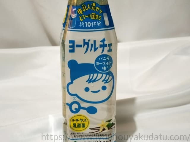 ヨーグルチェ バニラヨーグルト味のパッケージ外観