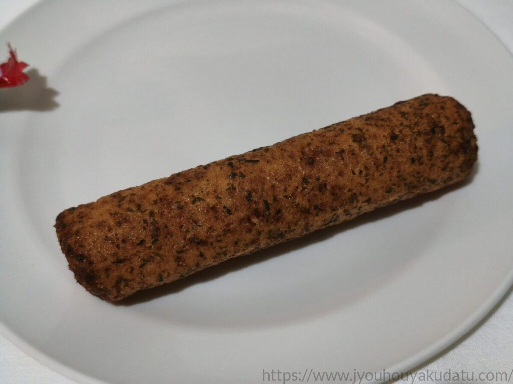 皿の上に乗せたうまい棒 たこ焼き味