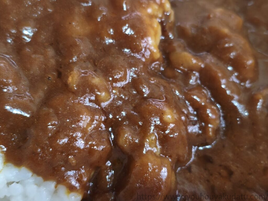 銀座カリー 中辛のやや濃厚なカレールー